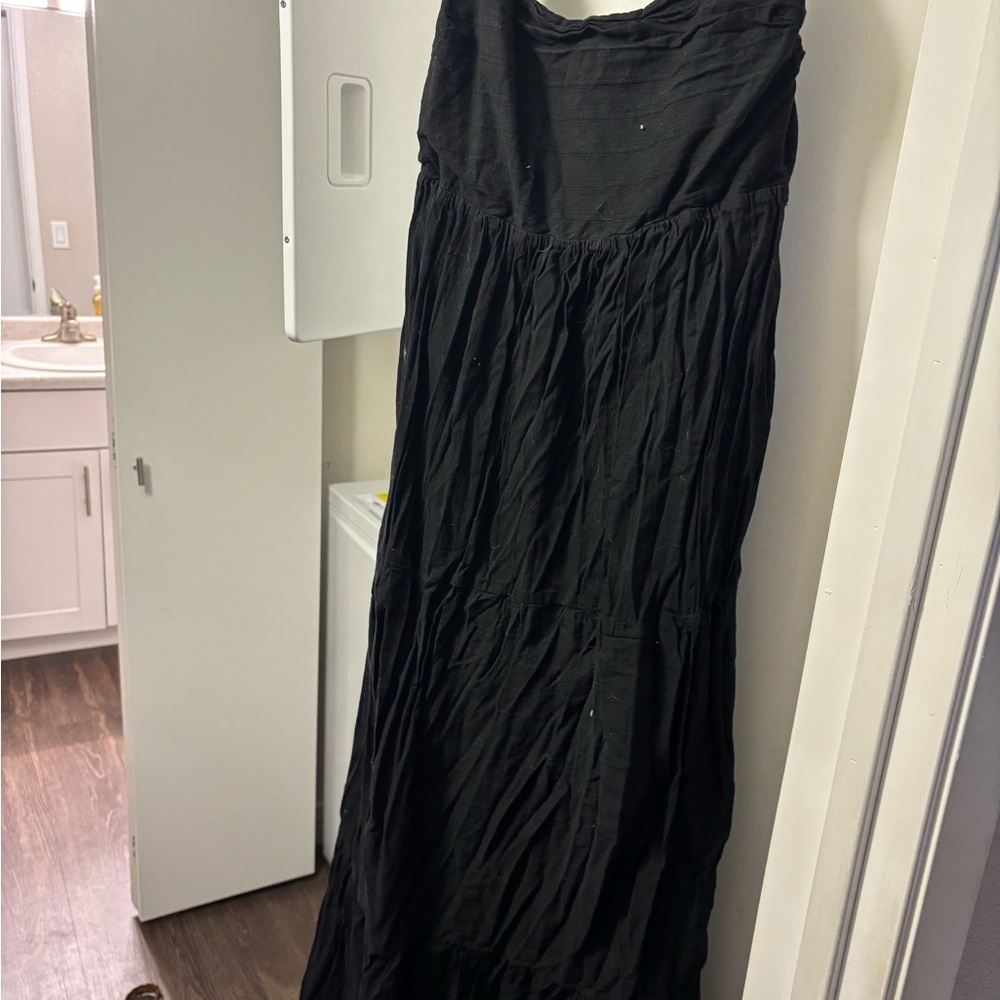 Forever 21 Black Maxi Skirt
